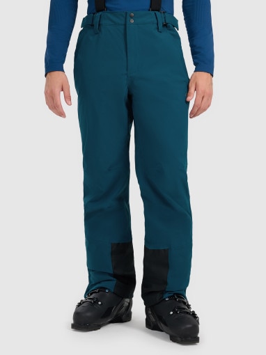 Męskie spodnie narciarskie 4F 4FWAW25TFTRM0924 - granatowe