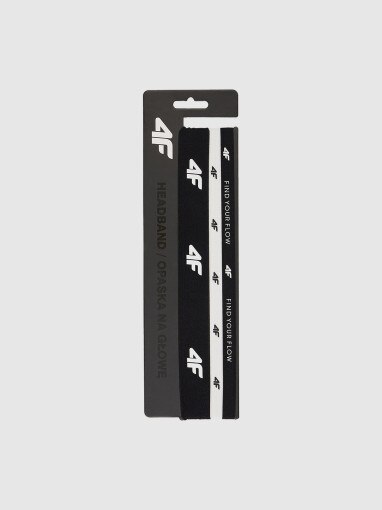 Opaska treningowa uniseks (3-pack) 4F 4FRSS26ABANU137 - multikolor