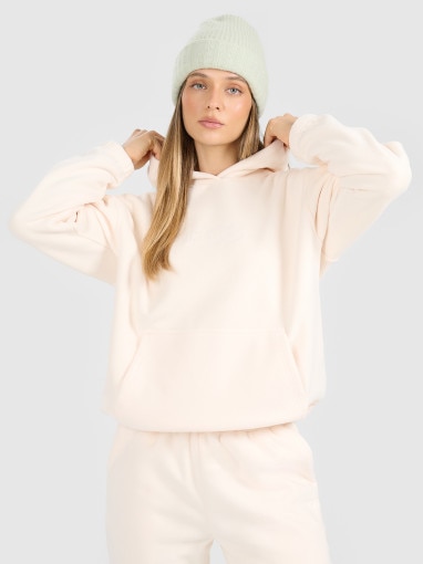 4F Damski polar z kapturem 4F 4FRAW25TFLEF451 biały Biały