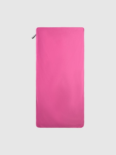 Ręcznik sportowy szybkoschnący M (80 x 170 cm) 4F 4FRSS26ATOWU082 - różowy
