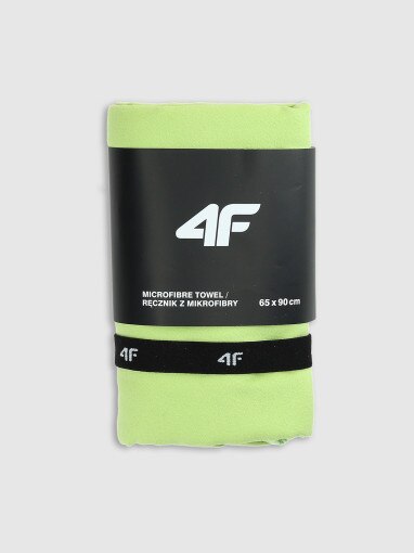 4F Ręcznik treningowy S 65x90 cm 4F 4FWSS25ATOWU052  zielony Zielony