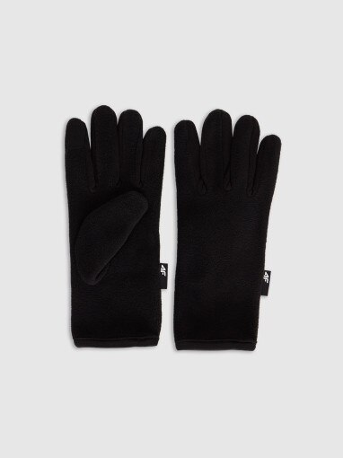  4F Rękawiczki polarowe Touch Screen 4F 4FWMM00AGLOU151  czarne Czarny