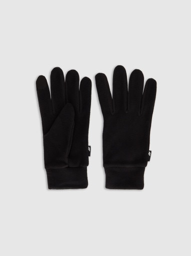 4F Rękawiczki polarowe Touch Screen 4F 4FWMM00AGLOU152 czarne Czarny