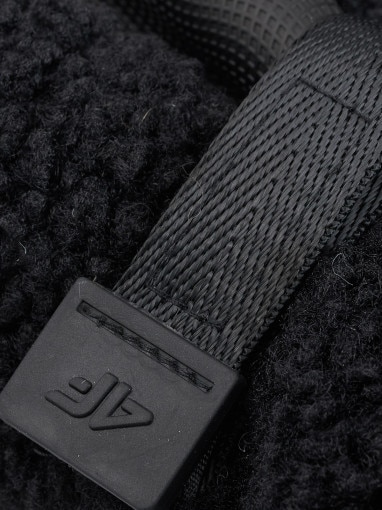 Rękawiczki z jednym palcem uniseks 4F 4FWAW25AGLOU103 - czarne