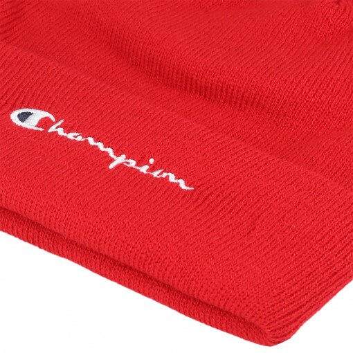 Czapka zimowa uniseks Champion Beanie Cap - czerwona