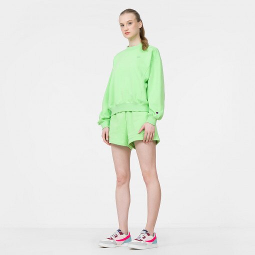 CHAMPION Damskie spodenki dresowe CHAMPION Shorts  zielone Zielony