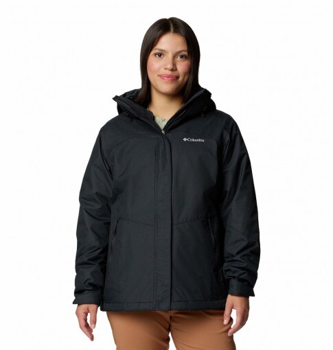 COLUMBIA Damska kurtka trekkingowa Columbia Women's Bugabo III Fleece Interchange Jacket  czarna Głęboka czerń
