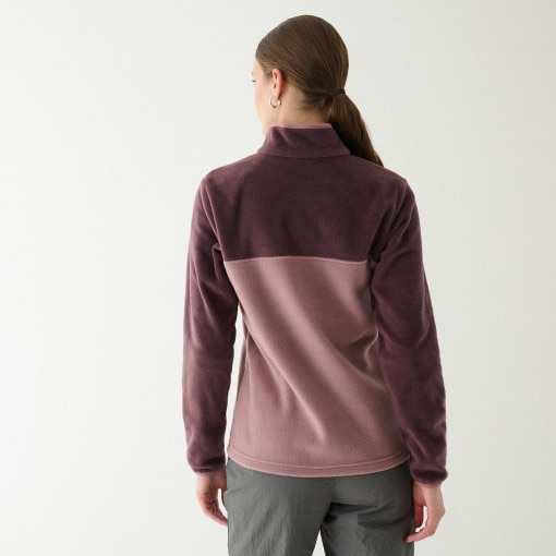 Damski polar nierozpinany bez kaptura Columbia Benton Springs Half Snap Pullover Fleece II - fioletowy