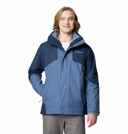 COLUMBIA Męska kurtka trekkingowa Columbia Men's Bugabo III Fleece Interchange Jacket  granatowa Granat