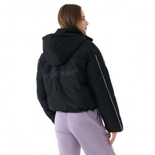 Damska kurtka puchowa pikowana Kurtka Ellesse Lenzer Padded Wmn - czarna
