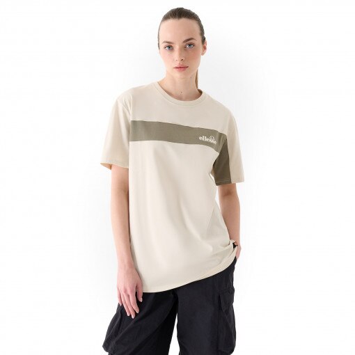 ELLESSE Męski tshirt z nadrukiem Ellesse Baloncieri TShirt  beżowy Beżowy