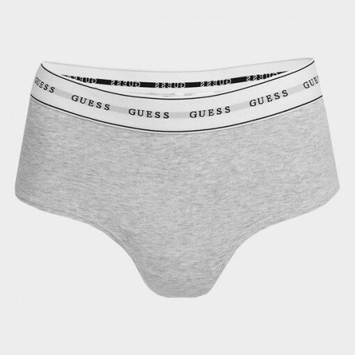 Damskie hipstery GUESS CARRIE CULLOTTE - szare