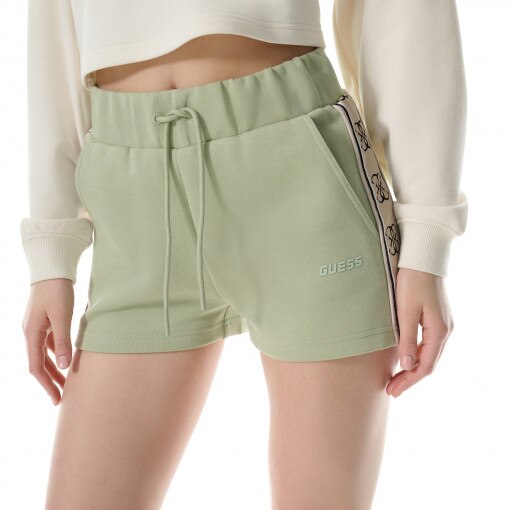 Damskie spodenki dresowe Guess Britney - zielone