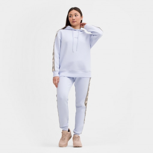 GUESS Damskie spodnie dresowe Guess Britney Jogger  fioletowe Jasny fiolet