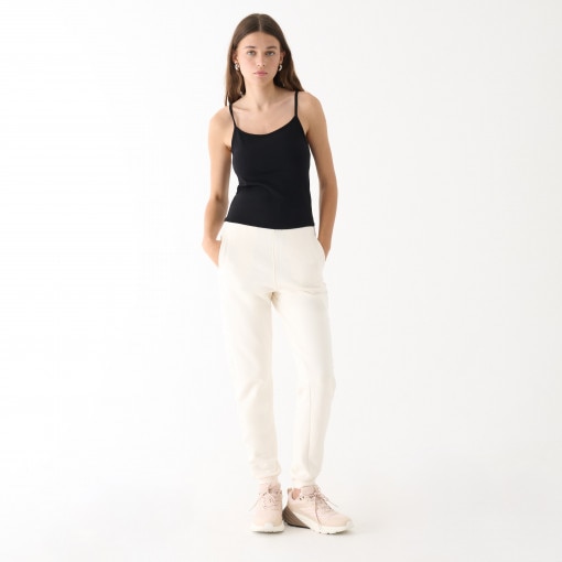 GUESS Damskie spodnie dresowe joggery Guess Stacie  białe Biały