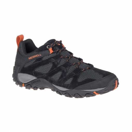 MERRELL Męskie buty trekkingowe MERRELL Alverstone  czarne Głęboka czerń