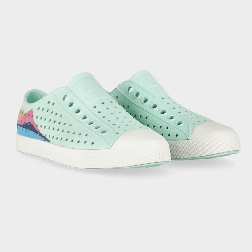 Trampki uniseks Native Jefferson Block - niebieskie