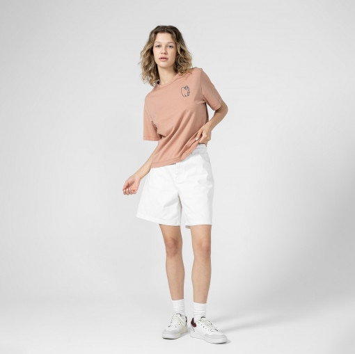 Outhorn Damskie spodenki jeansowe OUTHORN OTHSS23TSHOF115 białe Biały