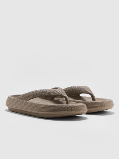 Japonki uniseks Outhorn OTHWSS24FFLIU172 - beżowe