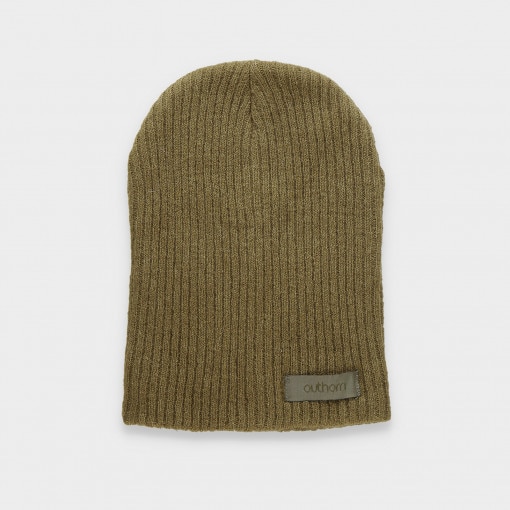 Męska czapka zimowa OUTHORN OTHAW22ACAPM038 - oliwkowa/khaki