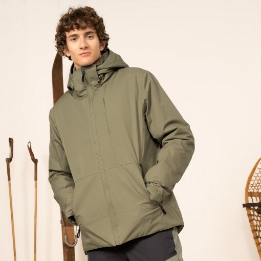 Outhorn Męska kurtka narciarska OUTHORN OTHAW22TTJAM013  oliwkowa/khaki Khaki