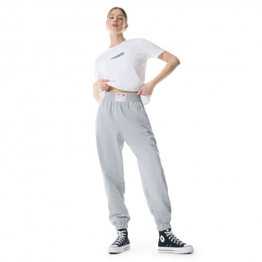 PROSTO Damskie spodnie dresowe Prosto Sweatpants Dixie  szare Szary