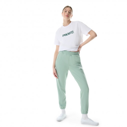 PROSTO Damskie spodnie dresowe Prosto Sweatpants Innis  zielone Zielony