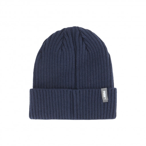 Czapka zimowa uniseks Puma Classic Cuff Beanie - granatowa