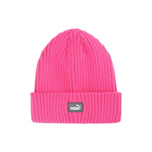 PUMA Czapka zimowa uniseks Puma Classic Cuff Beanie  różowa Różowy