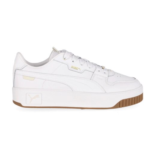  PUMA Damskie sneakersy Puma Carina Street Lux  białe Biały
