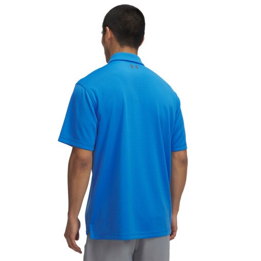 Męska koszulka polo Under Armour Tech Polo - niebieska