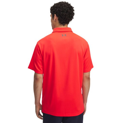 Męska koszulka polo Under Armour Tech Polo - czerwona
