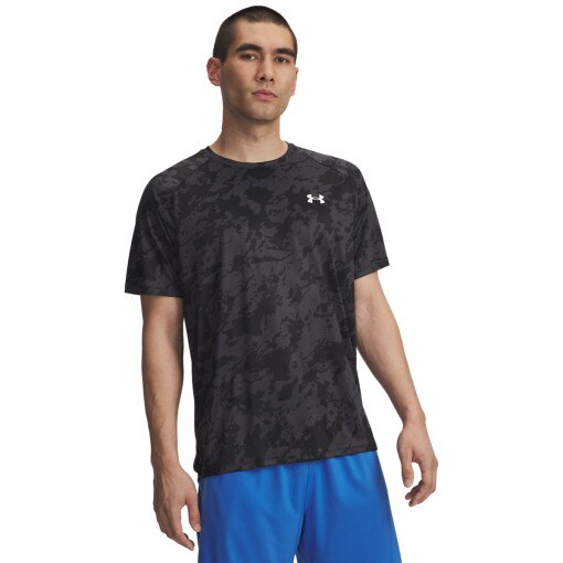 UNDER ARMOUR Męska koszulka treningowa UNDER ARMOUR Tech 2.0 SS Tee  czarna Czarny