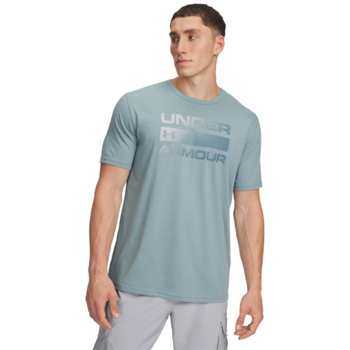 UNDER ARMOUR Męski tshirt z nadrukiem Under Armour UA Team Issue Wordmark SS  niebieski Niebieski