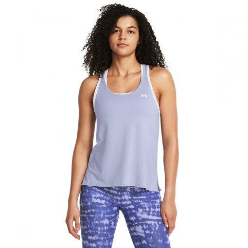 Obrazek dla: UNDER ARMOUR Damski top treningowy Under Armour Knockout Tank  fioletowy Fioletowy