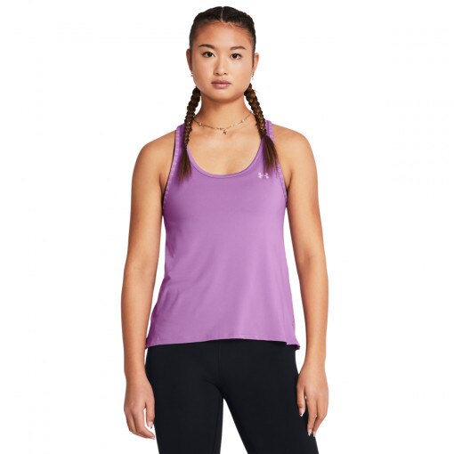 Obrazek dla: UNDER ARMOUR Damski top treningowy Under Armour UA Knockout Tank  fioletowy Fioletowy