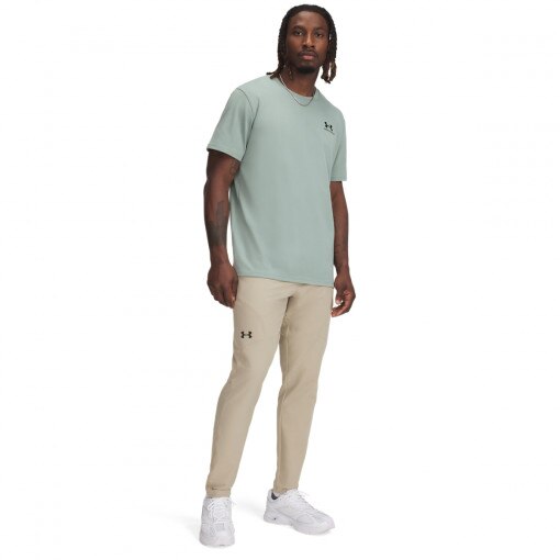 UNDER ARMOUR Męskie spodnie treningowe Under Armour UA Unstoppable Tapered Pants beżowe Beżowy