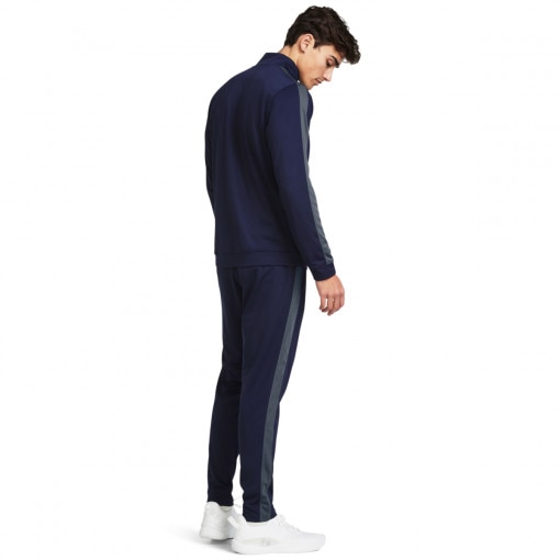 Męski dres komplet treningowy Under Armour UA Rival Knit Track Suit - granatowy