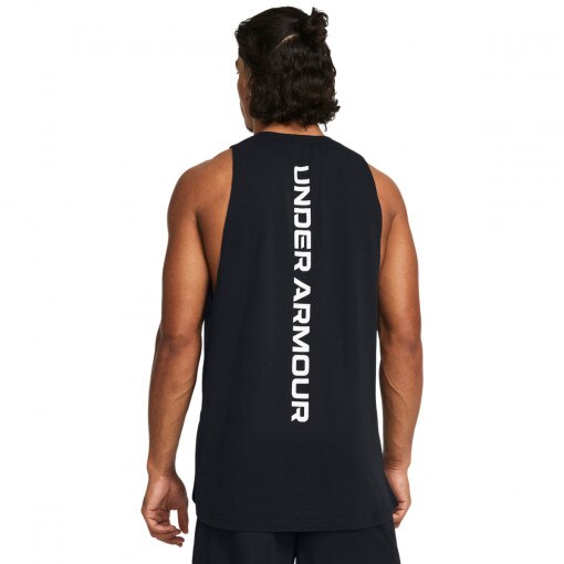 Męski top do koszykówki Under Armour UA Zone Tank  - czarny