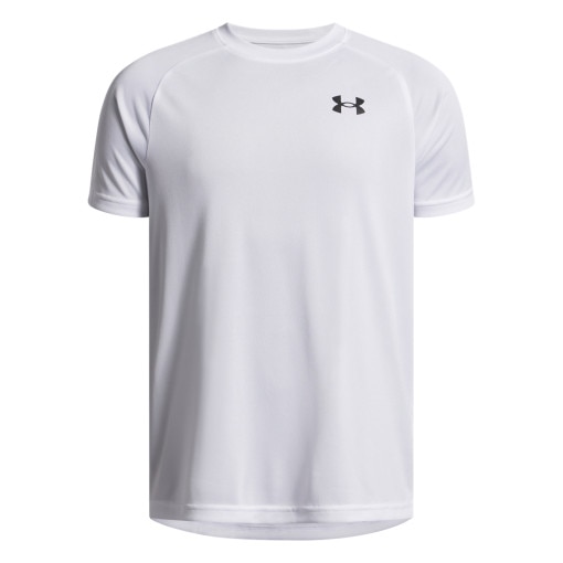 UNDER ARMOUR Chłopięca koszulka treningowa Under Armour UA Tech 2.0 SS biała Biały