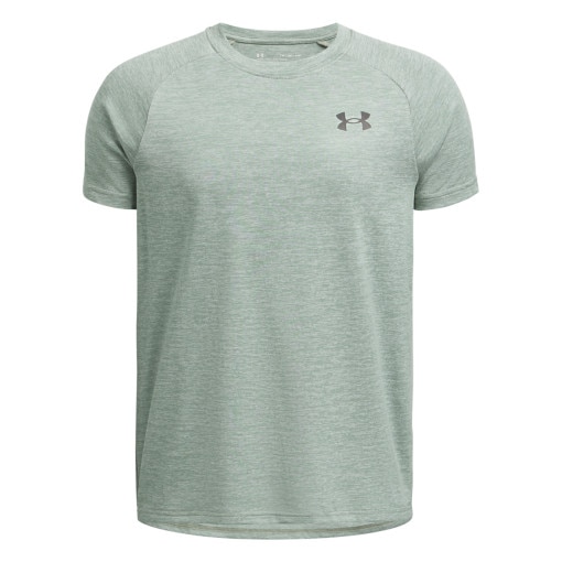 UNDER ARMOUR Chłopięca koszulka treningowa Under Armour UA Tech 2.0 SS  zielona Zielony