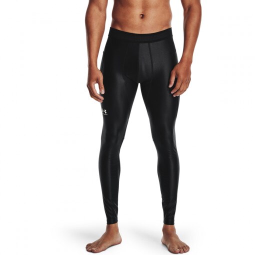 UNDER ARMOUR Męskie legginsy treningowe Under Armour UA HG IsoChill Leggings  czarne Czarny