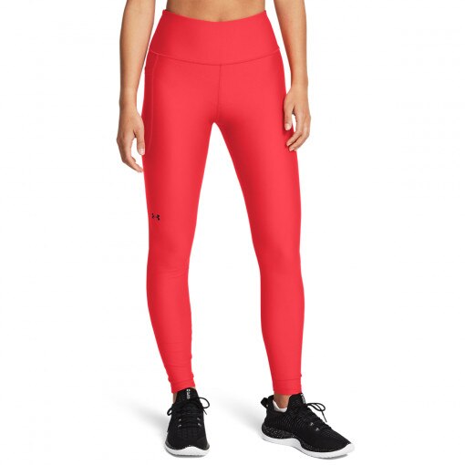 Damskie legginsy treningowe Under Armour HG Armour HiRise Leg - czerwone