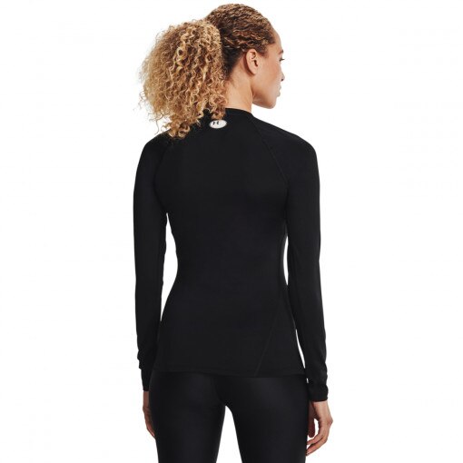 Damski longsleeve treningowy Under Armour UA HG Authentics Comp LS - czarny