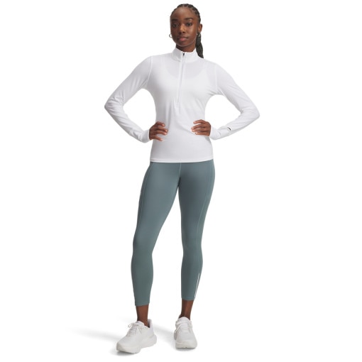 UNDER ARMOUR Damskie legginsy do biegania Under Armour UA Launch Ankle Tights  niebieskie Niebieski