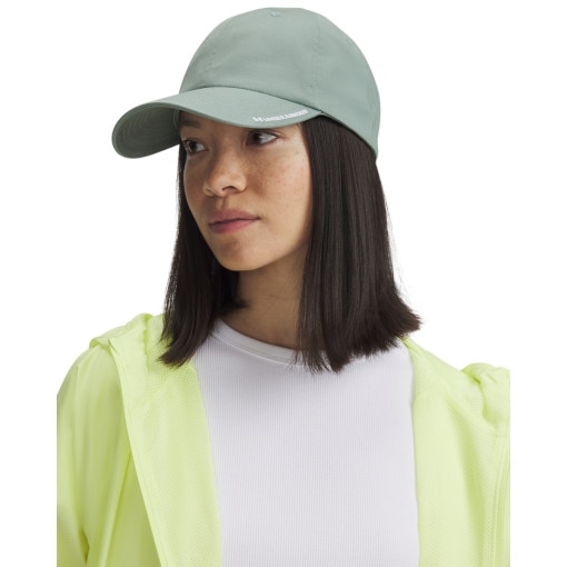 UNDER ARMOUR Damska czapka z daszkiem Under Armour W Sportstyle Adj  zielona Zielony