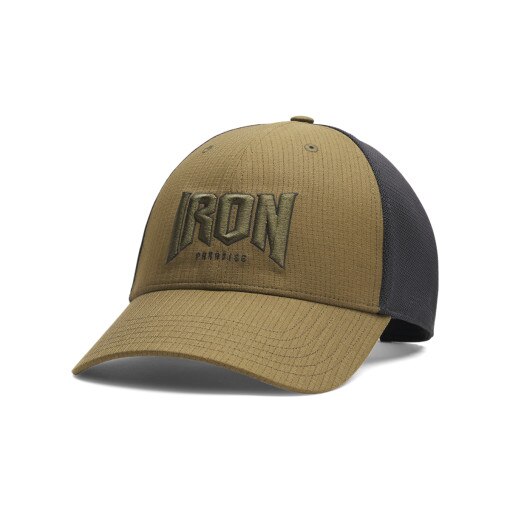 Męska czapka z daszkiem Under Armour Project Rock Trucker - khaki
