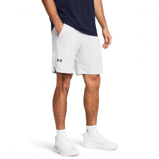 Męskie spodenki treningowe Under Armour UA Vanish Woven 8in Shorts - białe
