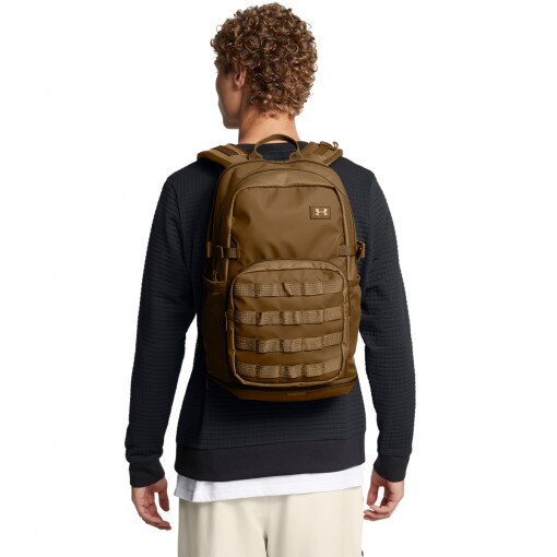 UNDER ARMOUR Plecak treningowy uniseks Under Armour UA Triumph Sport Backpack brązowy Brązowy
