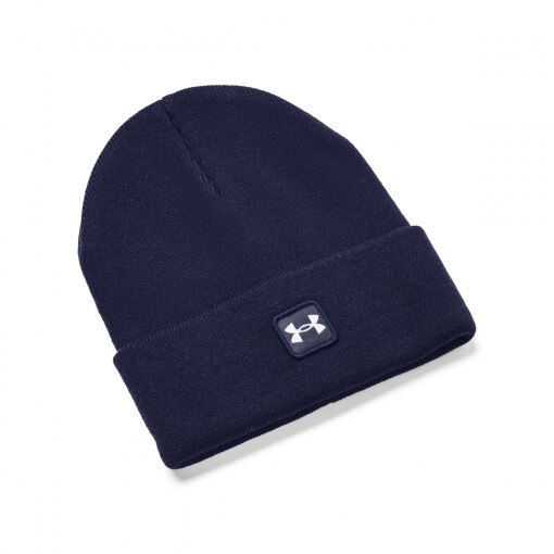 Męska czapka zimowa Under Armour UA Halftime Cuff - granatowa